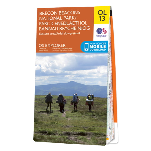 Ordnance Survey Explorer OL13: Brecon Beacons National Park - Eastern Area