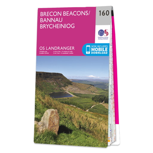 Ordnance Survey Landranger 160: Brecon Beacons